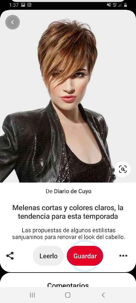 ¿Como se pone una tiara con pelo corto? - 1