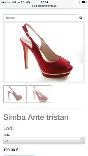 Zapatos rojos bonitos - 1