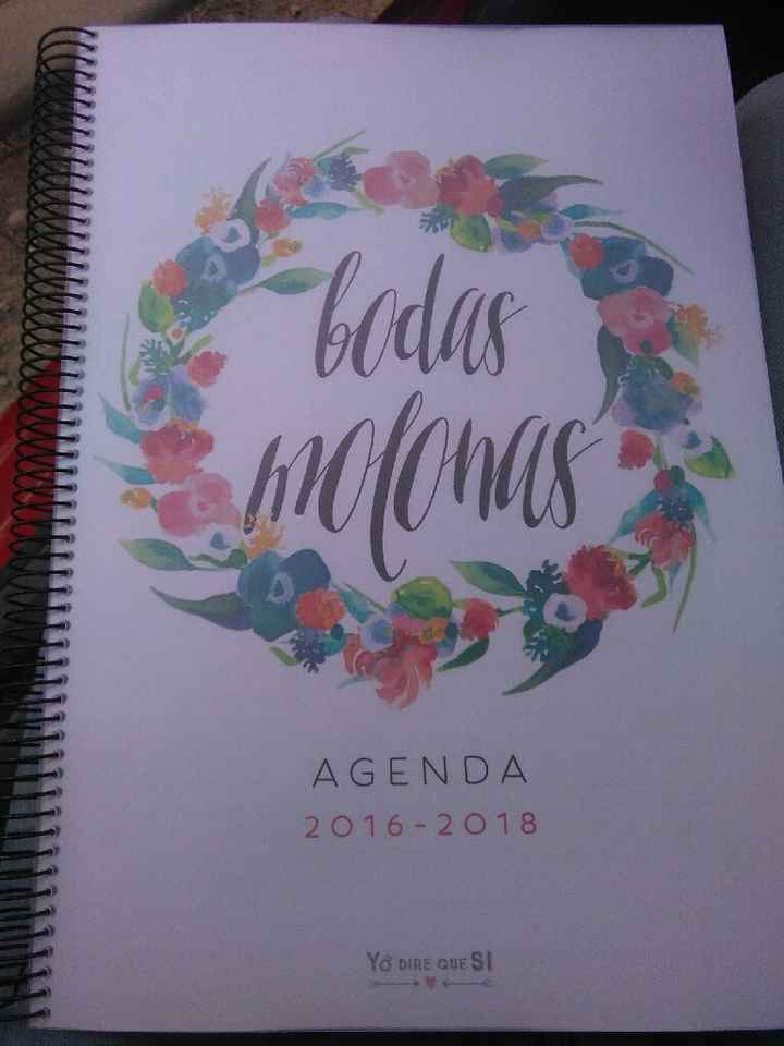 Modelo agenda de la novia - 1