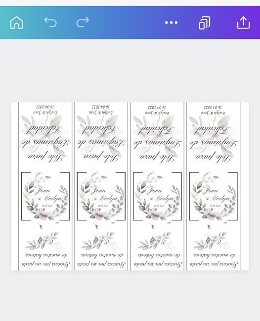 Opinión sobre las invitaciones de boda 2