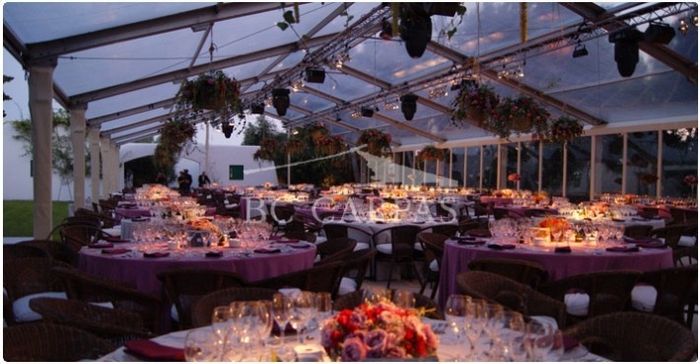 Carpa boda