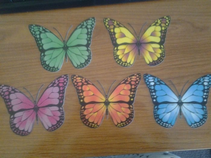 Mariposas de agradecimiento