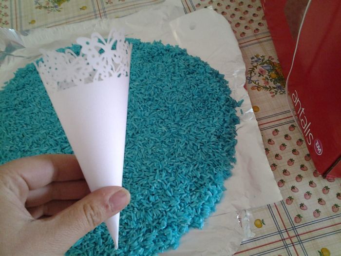 Preparando arroz - 4