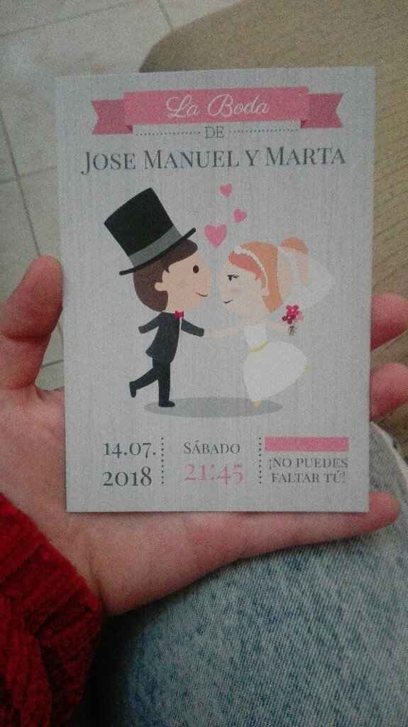 ¡Sube una foto de la invitación de tu boda! - 1