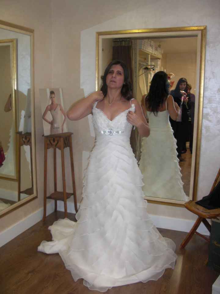 mi vestido y yo jajaja