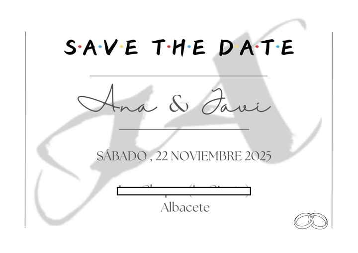 Save the date con canva - 1