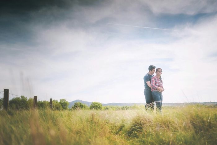 Nuestra preboda through the glass - 7