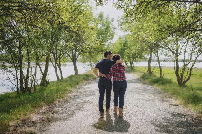 Nuestra preboda through the glass - 10