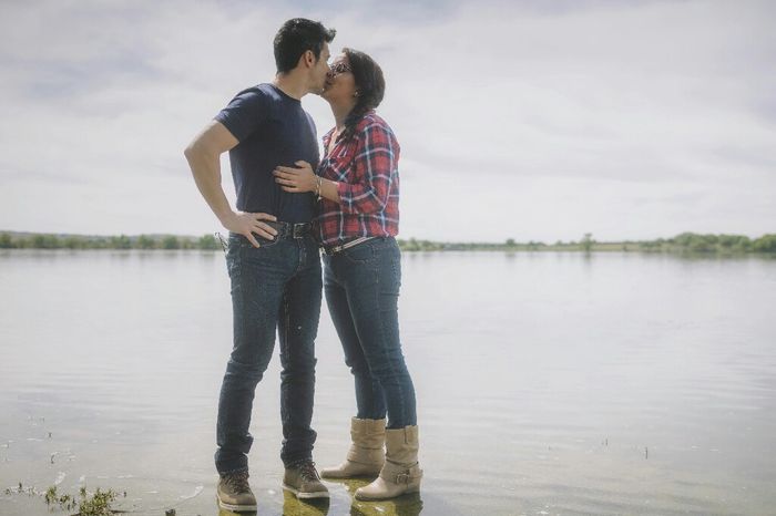 Nuestra preboda through the glass - 11