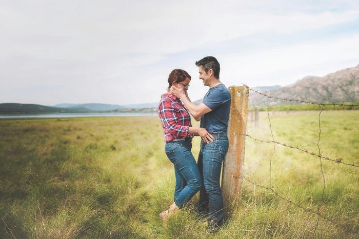 Nuestra preboda through the glass - 12