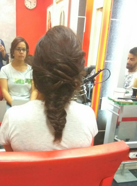 Prueba de peinado hecha - 2
