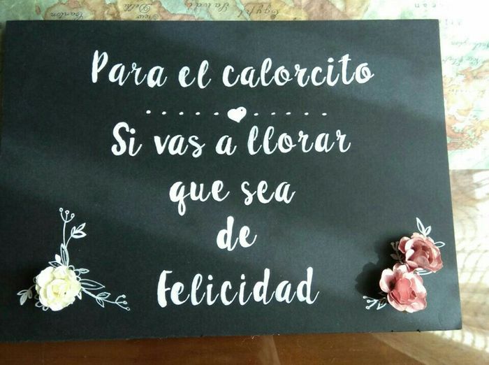 Cartelería y detalles de la boda viajera - 2
