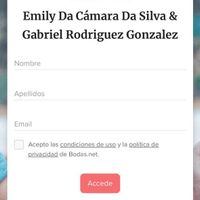 Problemas para enviar la confirmacion de asistencia - 1
