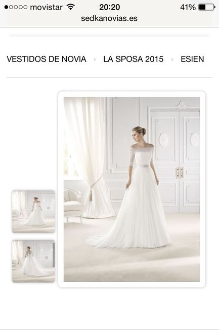 Novias que se casaron o se casan con modelos de la sposa - 1