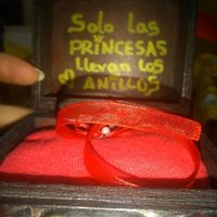 Mi porta-alianzas porta-arras alfileres y cesta de alfileres! - 1