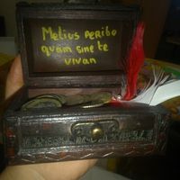 Mi porta-alianzas porta-arras alfileres y cesta de alfileres! - 1