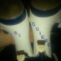 Pegatina I DO para zapatos de novia - 1