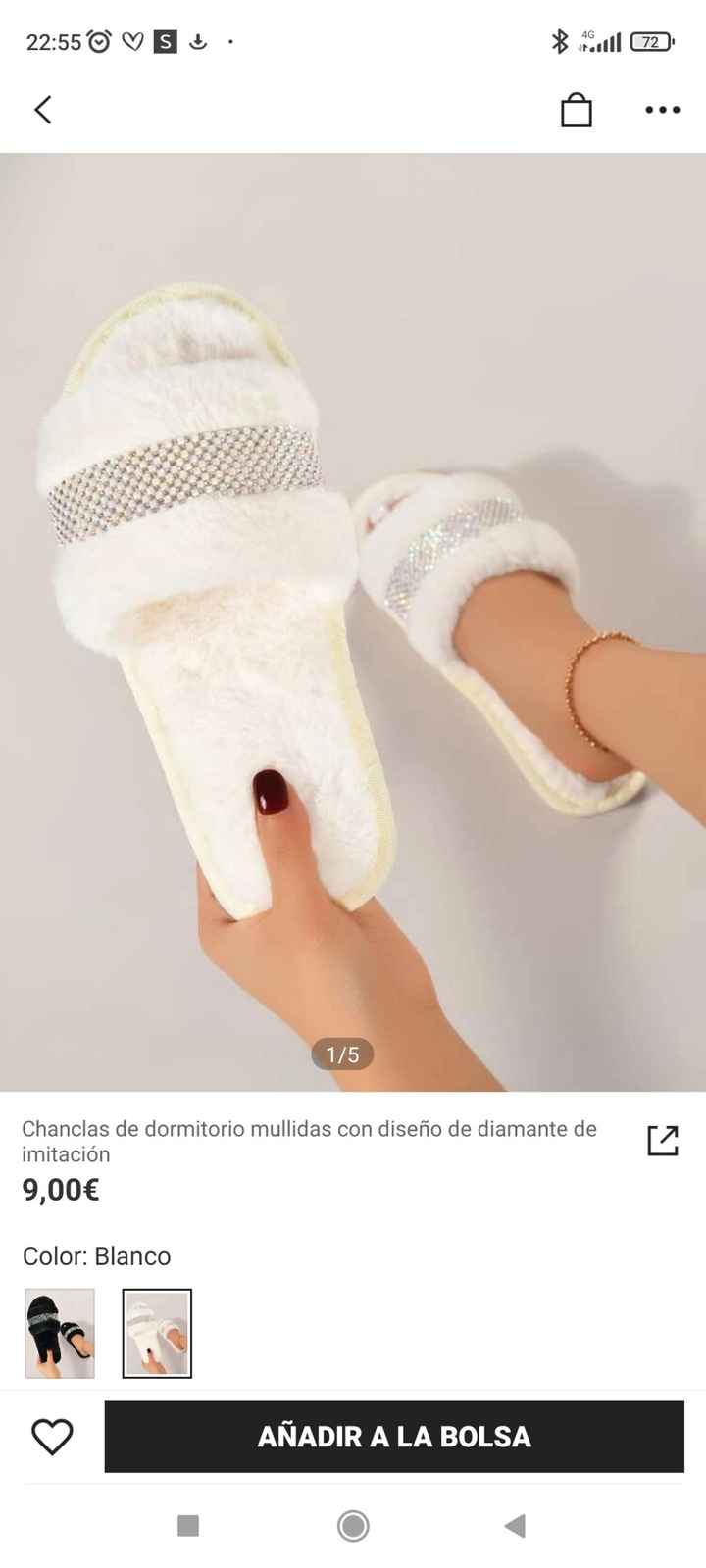 Zapatillas boda de casa - 1
