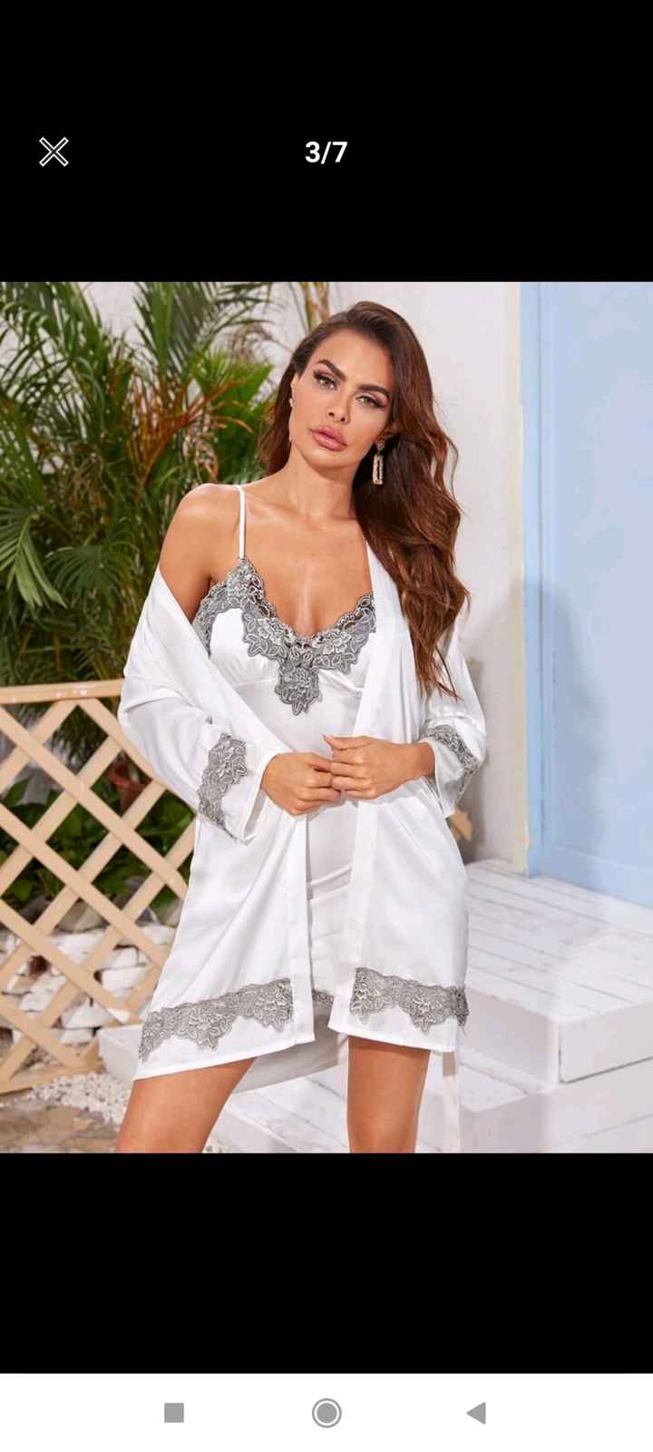 Pijama o bata con camison - 1