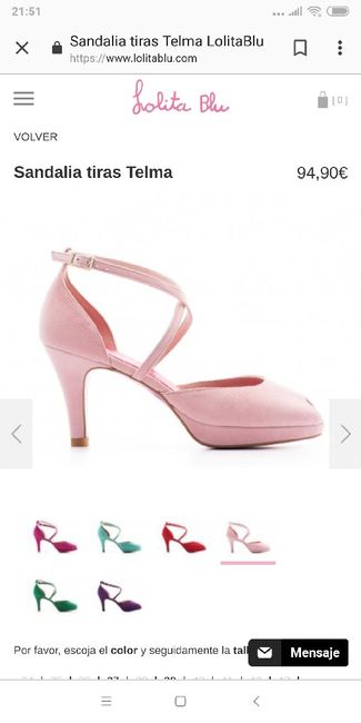 ¿De qué color vais a llevar los zapatos? - 1