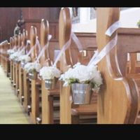 Manualidades para decorar los bancos de la iglesia - 1