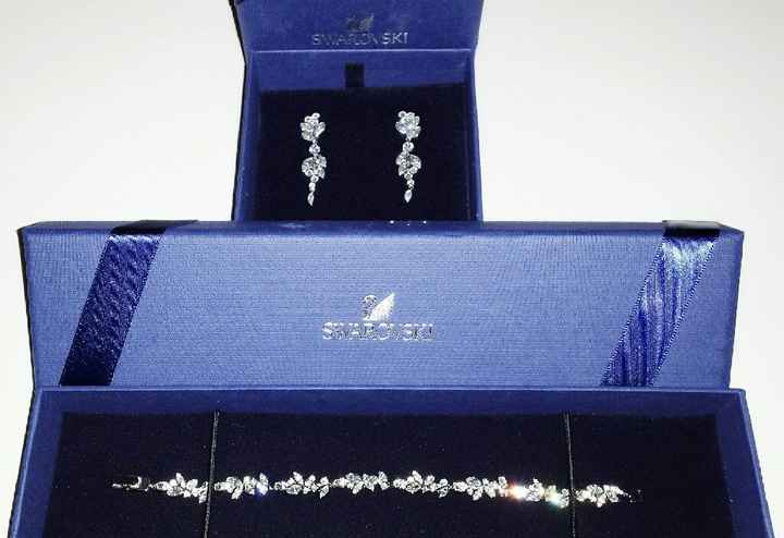 Pendientes y pulsera 👰 - 1