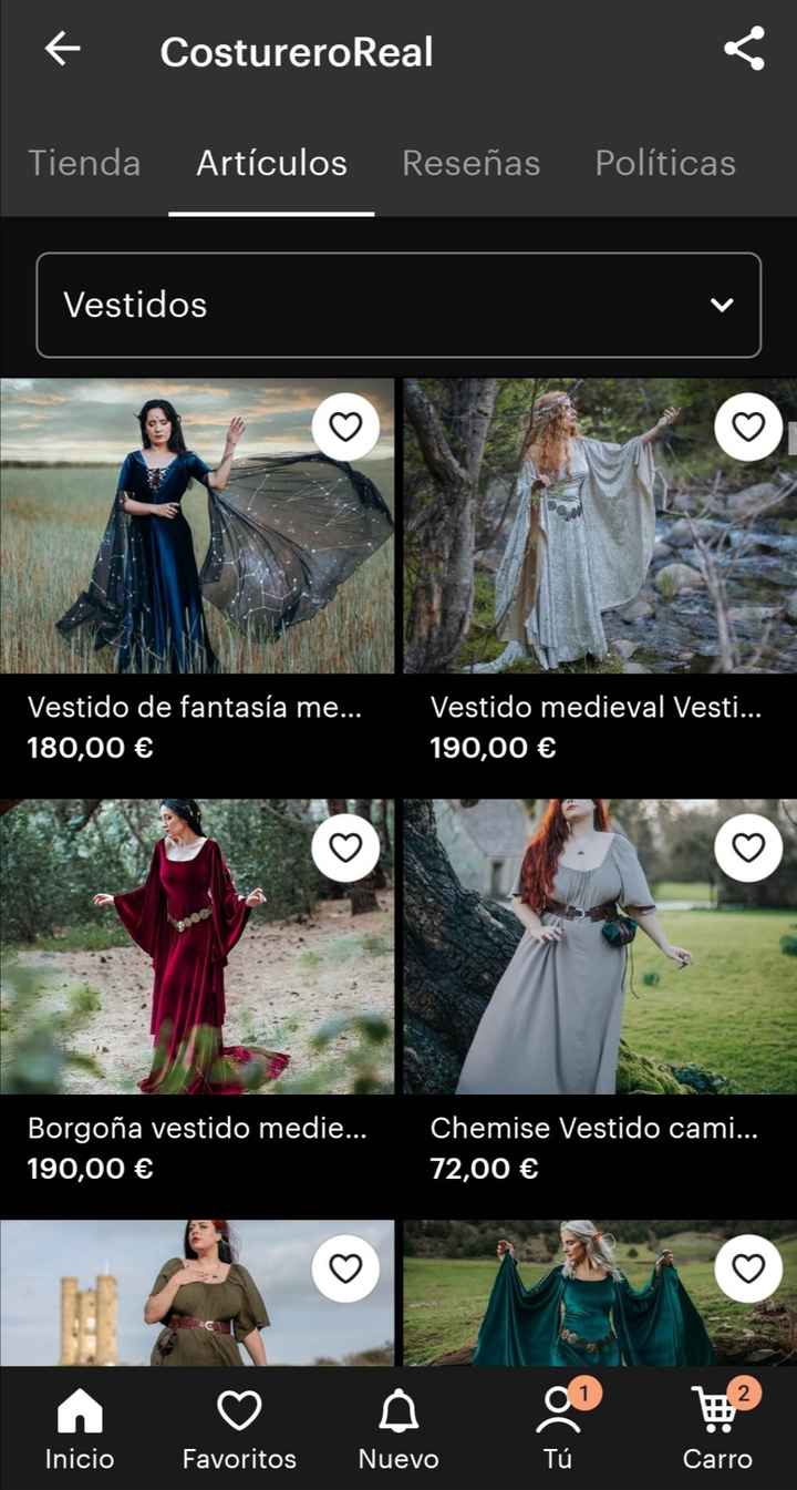 Vestido medieval - 1