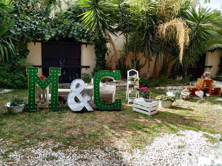 Hazte tus letras de boda - 1