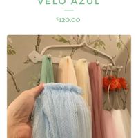 Velo azul. - 1