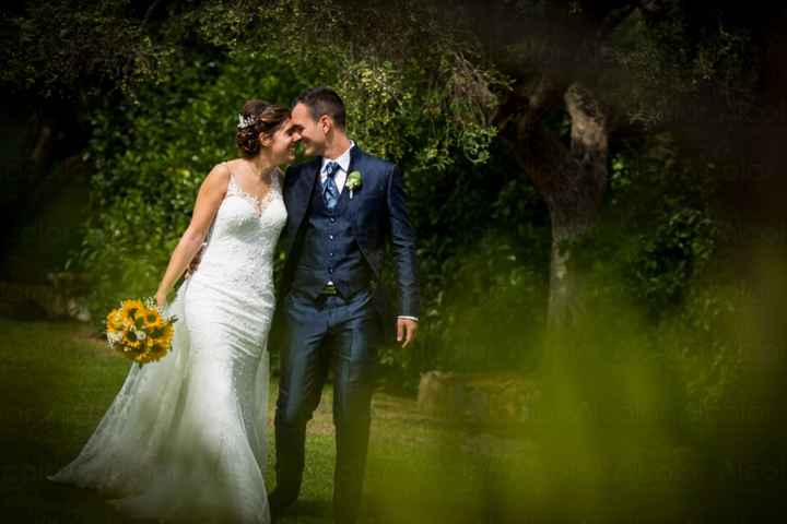 Trajes de los novios