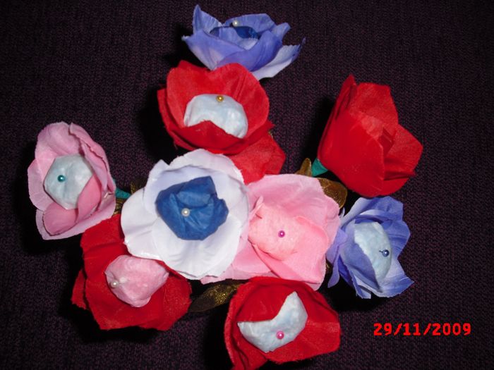 rosas de arroz