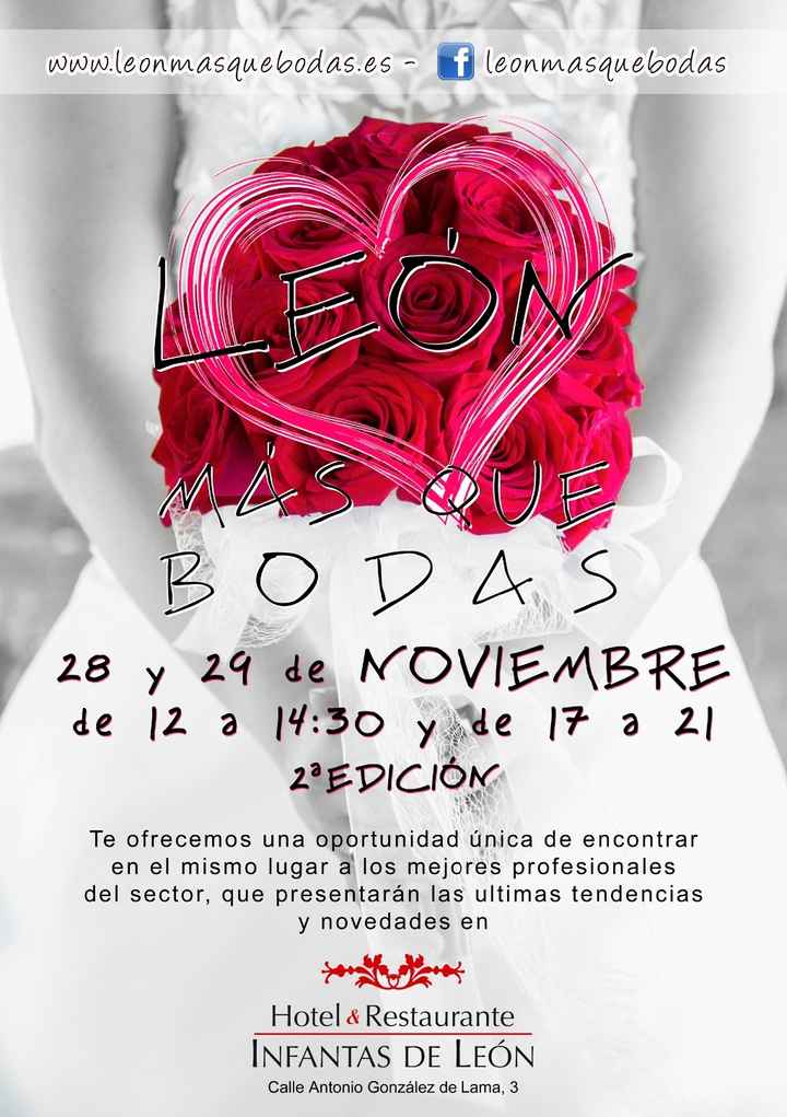 Segunda Edición de la feria León, más que Bodas