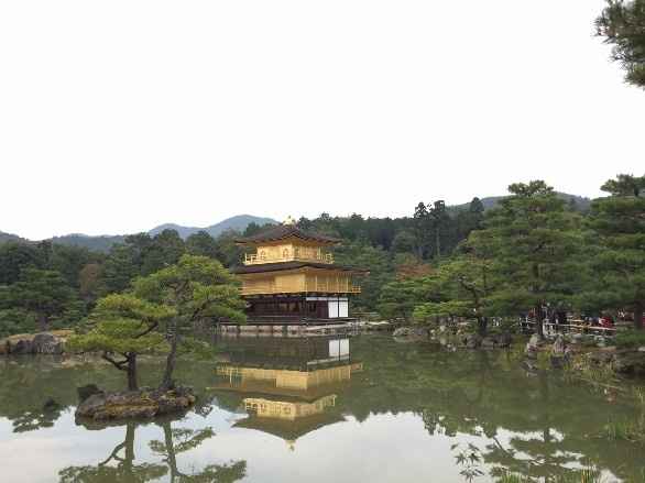 Kioto - templo Kinkaku-ji 