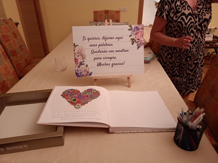 Libro de firmas... cómo? 1