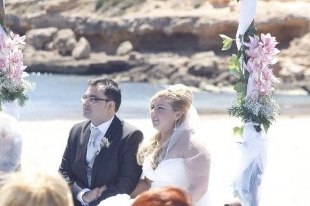 Boda en la playa