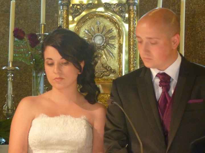 En el altar