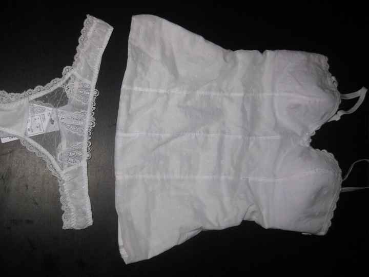 ropa interior para la luna de miel, con corsé