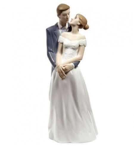 Novios de porcelana.