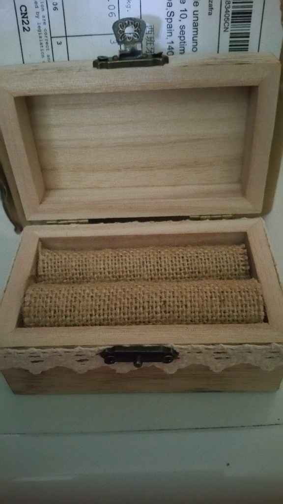 Mi cajita para las arras!!!!! - 2
