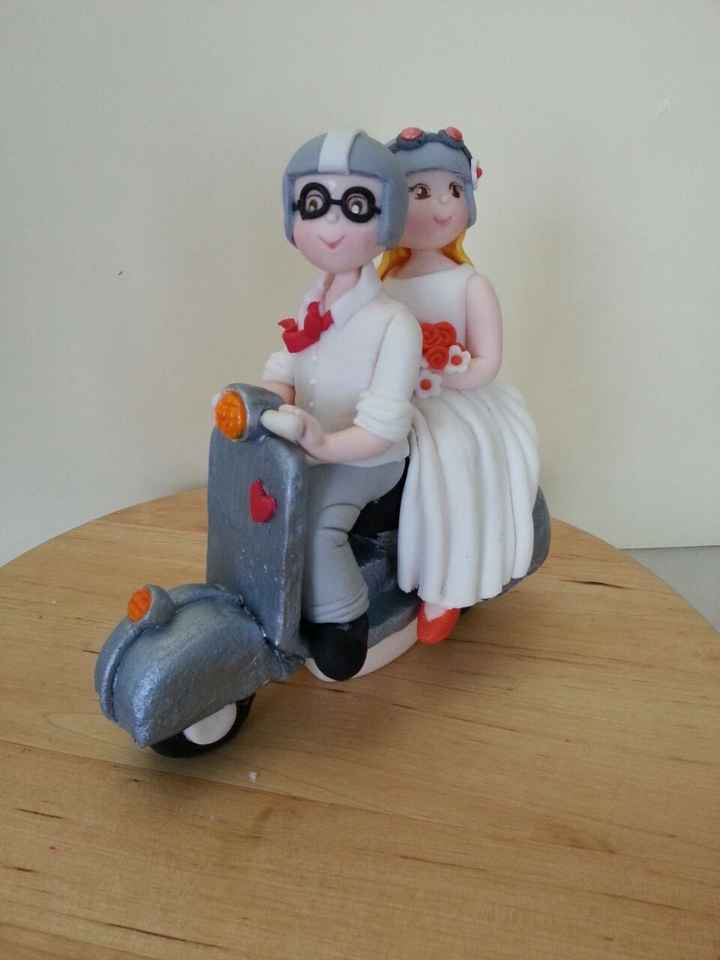 figura pareja de novios