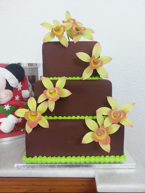 tarta orquideas