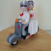 figura pareja de novios