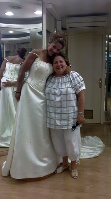 EN LA PRUEBA CON MI SUEGRA
