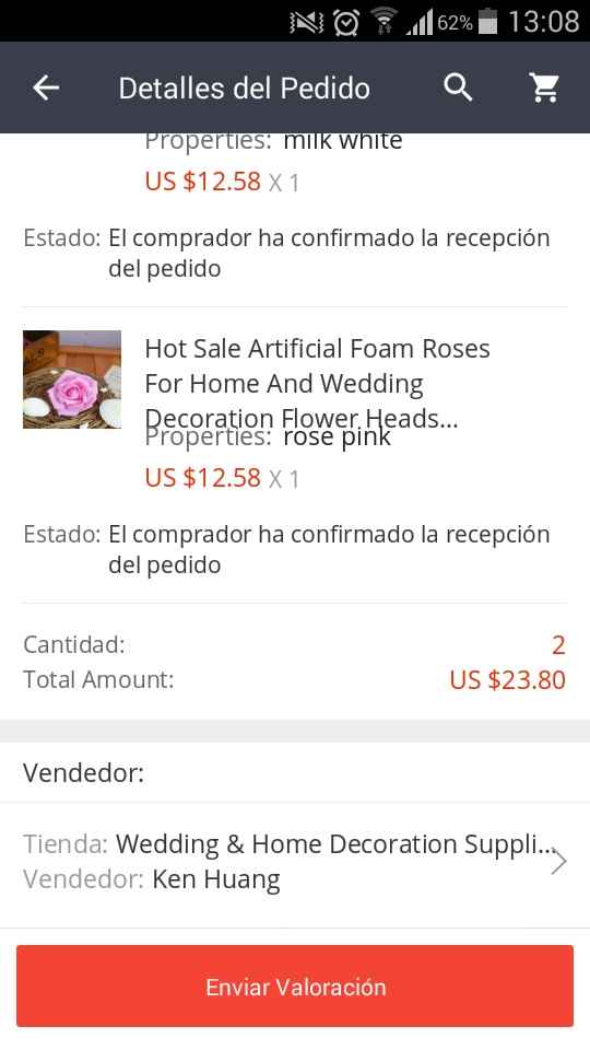 Flores goma eva diy vs aliexpres ?? - 1