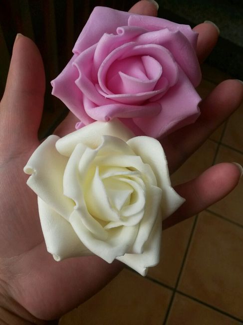 Flores goma eva diy vs aliexpres ?? - 1