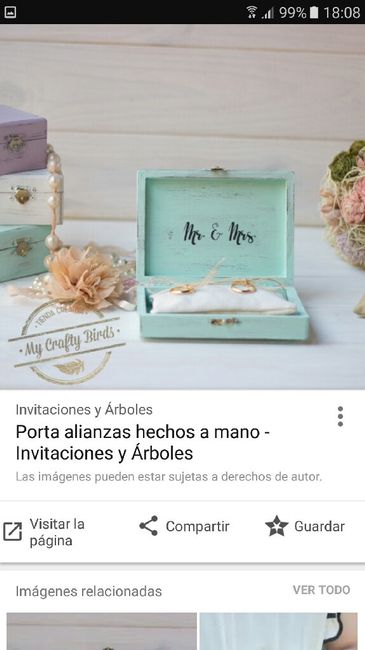 Porta arras y alianzas - 1