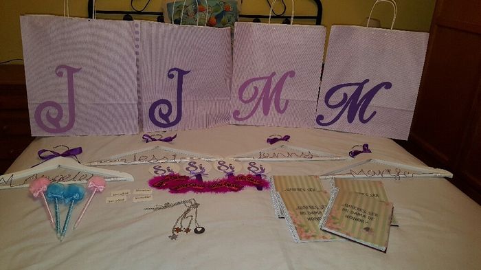 Kit de damas de honor - 2