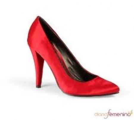 Zapato rojo salon