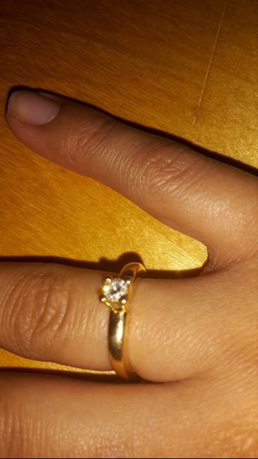Nuestros anillos de compromiso... 5