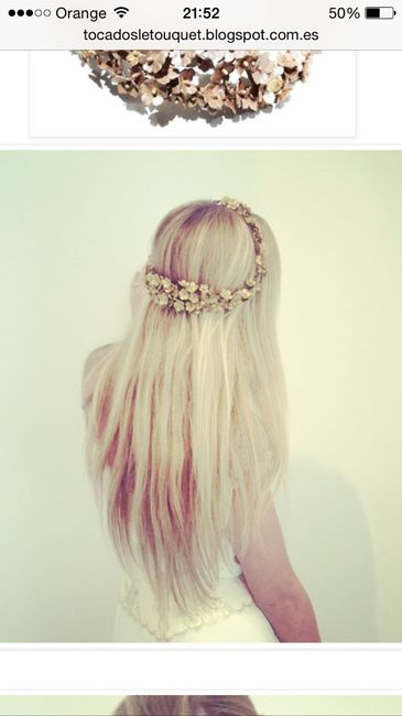 Diadema flores-perlas - 3